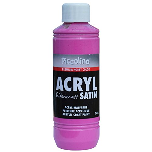 Piccolino Acrylfarbe zum Malen 250ml, Pink - seidenmatt - Acrylmalfarbe Hobby & Künstlerbedarf Piccolino Acrylfarbe zum Malen 250ml, Pink - seidenmatt - Acrylmalfarbe Hobby & Künstlerbedarf von Piccolino