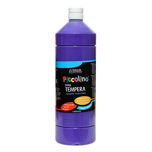 Piccolino Ready Mix Schultempera Farbe Violett 1000 ml von Piccolino