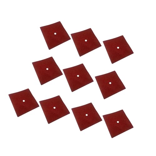 10 Stück buntes Glitzer-Kartonpapier für Abschlusskappen und Basteln, 22,9 x 22,9 cm, schweres Papier 10 Stück buntes Glitzer-Kartonpapier für Abschlusskappen und Basteln, 22,9 x 22,9 cm, schweres Papier von Piceioep