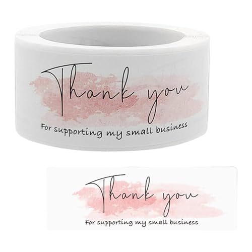120 Stück/Rolle "Thank You"-Aufkleber, Klebeetiketten zum Verpacken von Umschlägen, Versiegeln und Backen von Piceioep