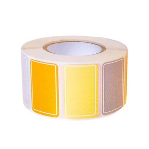 Bunte Klebeetiketten für Zuhause, Büro, Organisation, Bastelprojekte, mit schnell trocknendem Stift, Kompatibilität für drinnen und draußen, wasserdichter Aufkleber Bunte Klebeetiketten für Zuhause, Büro, Organisation, Bastelprojekte, mit schnell trocknendem Stift, Kompatibilität für drinnen und draußen, wasserdichter Aufkleber von Piceioep