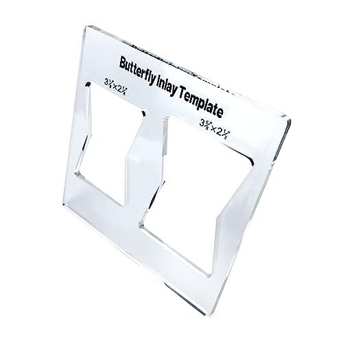 Butterfly Key Inlay Template Set Router Slotting Auxiliary Tool Slot Cutting Wood Bowtie Bow Tie Joint Woodwork Router and Decorative Templates for Woodworking Butterfly Key Inlay Template Set Router Slotting Auxiliary Tool Slot Cutting Wood Bowtie Bow Tie Joint Woodwork Router and Decorative Templates for Woodworking von Piceioep