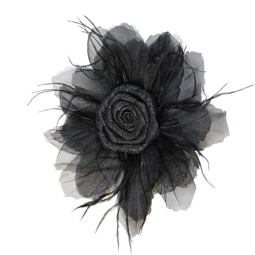 Kunstvolle Blumen-Organza-Applikation für Abendrock, Kleidung, gefiederter Kragen, Dekoration, Brosche, Nähzubehör Kunstvolle Blumen-Organza-Applikation für Abendrock, Kleidung, gefiederter Kragen, Dekoration, Brosche, Nähzubehör von Piceioep