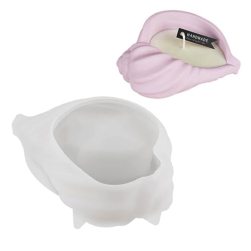 Muschelform für die Herstellung von Seifenpflastern, Handarbeiten, Harzguss, Silikonform, antihaftbeschichtet, leicht zu entformen Muschelform für die Herstellung von Seifenpflastern, Handarbeiten, Harzguss, Silikonform, antihaftbeschichtet, leicht zu entformen von Piceioep