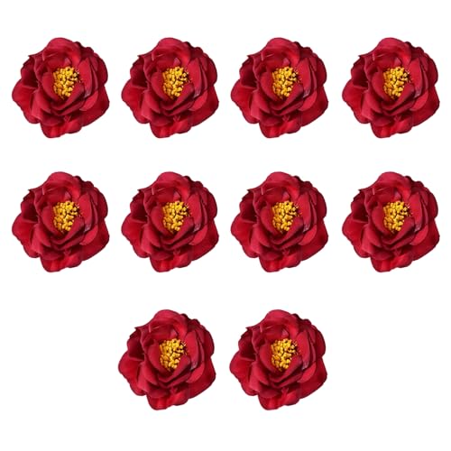Piceioep 10 PCs Künstliche Blumenköpfe Falsche Blumen Dekorative Blumenköpfe Craft Flower Heads Für Handwerkshome Dekoration Piceioep 10 PCs Künstliche Blumenköpfe Falsche Blumen Dekorative Blumenköpfe Craft Flower Heads Für Handwerkshome Dekoration von Piceioep