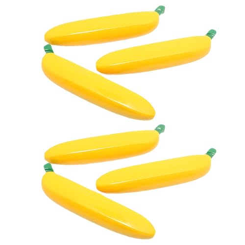 Piceioep Bananen-Kugelschreiber, dekorativer Stift, 1,0 mm, lustiger Stift, schwarze Tinte, Schreibwarenstift für Schüler und Lehrer, 6 Stück Piceioep Bananen-Kugelschreiber, dekorativer Stift, 1,0 mm, lustiger Stift, schwarze Tinte, Schreibwarenstift für Schüler und Lehrer, 6 Stück von Piceioep