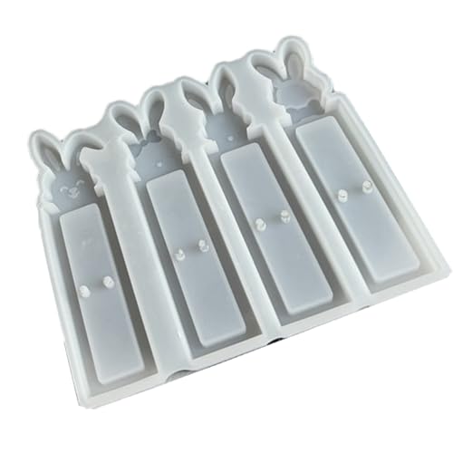 Piceioep Box Silikonformen, handgefertigt, Schokoladenhalter, Epoxidharz, Ostern, Kaninchen, Pflaster, Gießformen von Piceioep