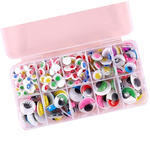 Piceioep Kleber Wackel Augen Basteln Augen Für Scrapbooking Spielzeugzubehör 260/350/750/1380pcs Runde Klebrige Wackelige Augen Wackeln Augen Für Handwerk Piceioep Kleber Wackel Augen Basteln Augen Für Scrapbooking Spielzeugzubehör 260/350/750/1380pcs Runde Klebrige Wackelige Augen Wackeln Augen Für Handwerk von Piceioep