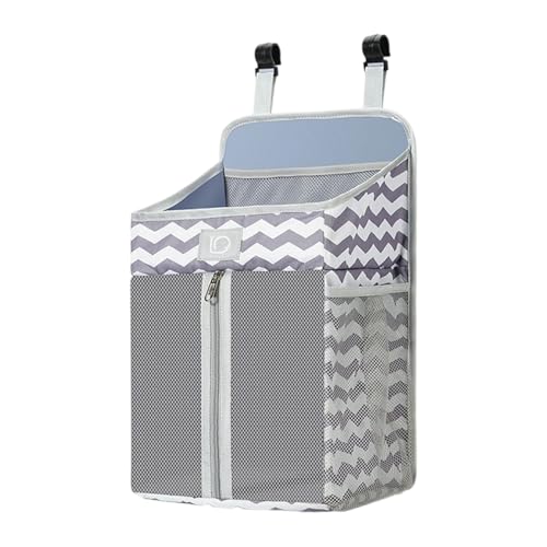 Piceioep Multifunktionale Baby Krippen Organisatoren Oxford Fabric Storage Bag Mit Reißverschlussfächern Und Verstärkten Haken Designs Baby Aufbewahrungsbeutel Piceioep Multifunktionale Baby Krippen Organisatoren Oxford Fabric Storage Bag Mit Reißverschlussfächern Und Verstärkten Haken Designs Baby Aufbewahrungsbeutel von Piceioep