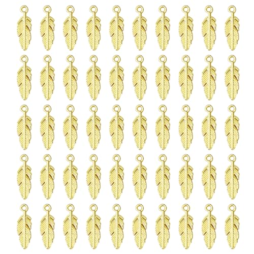Piceioep Packung Mit 50 Gefiederter Charmeanhänger Für Bastelprojektdekoration Perfekt Für Schmuck Und Kleidung Die Anhängende Bastelzubehör Hängen Piceioep Packung Mit 50 Gefiederter Charmeanhänger Für Bastelprojektdekoration Perfekt Für Schmuck Und Kleidung Die Anhängende Bastelzubehör Hängen von Piceioep