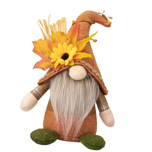 Piceioep Thanksgiving-Hut, stehend, kein Gesicht, Spielzeug, Ornament, biegbarer Hut, kein Gesicht, Zwerge für Festival-Umgebung Piceioep Thanksgiving-Hut, stehend, kein Gesicht, Spielzeug, Ornament, biegbarer Hut, kein Gesicht, Zwerge für Festival-Umgebung von Piceioep