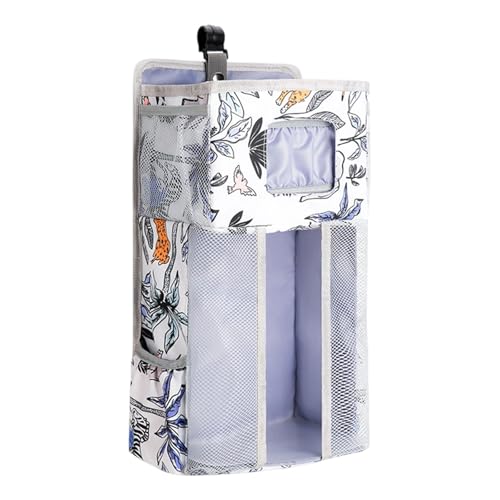 Praktische Aufbewahrungstasche für Babybetten, zum Aufhängen, für Windeln, Flaschen, Spielzeug, stabiler Oxford-Stoff, Organizer mit Taschen, waschbarer Windel-Organizer aus Oxford-Gewebe Praktische Aufbewahrungstasche für Babybetten, zum Aufhängen, für Windeln, Flaschen, Spielzeug, stabiler Oxford-Stoff, Organizer mit Taschen, waschbarer Windel-Organizer aus Oxford-Gewebe von Piceioep