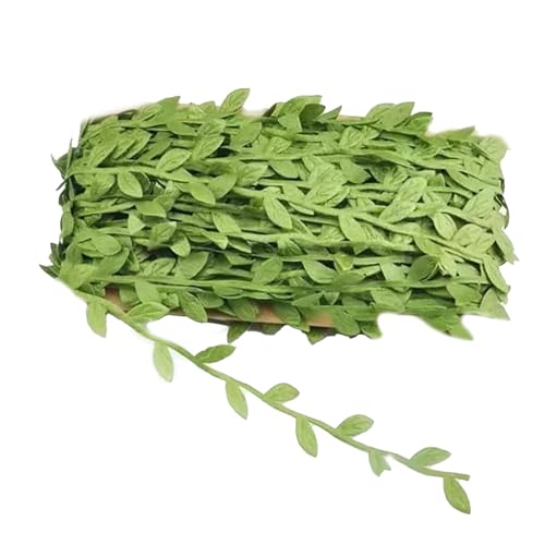 Realistisches grünes Blattband, Rolle, waschbar, Blattbesatz, dekorativer Charme zum Basteln und für Heimverzierungen Realistisches grünes Blattband, Rolle, waschbar, Blattbesatz, dekorativer Charme zum Basteln und für Heimverzierungen von Piceioep