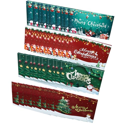 Saisonale Grüße Weihnachtskarten-Set Winterferien Karte Sortierte Grußkarte für ein frohes Weihnachten von Piceioep