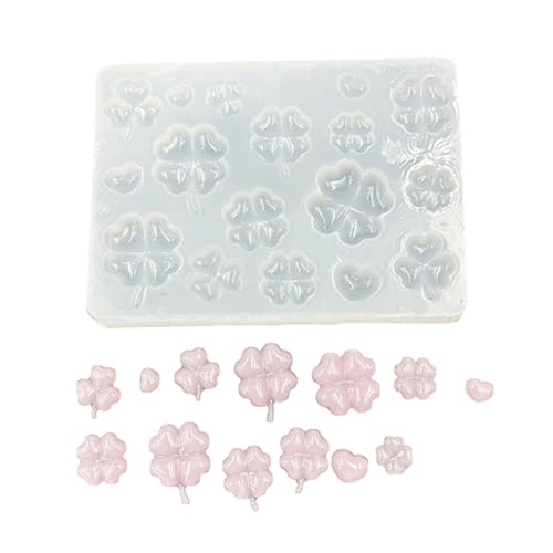 Silikonform mit reflektierendem Effekt, 4 Blätter, Grasanhänger, Ornament, für Epoxidharz, Basteln, Schmuckherstellung, dekorative Grasform Silikonform mit reflektierendem Effekt, 4 Blätter, Grasanhänger, Ornament, für Epoxidharz, Basteln, Schmuckherstellung, dekorative Grasform von Piceioep