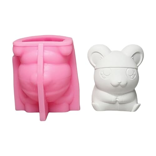 Silikonformen für 3D-Hamsterfiguren, Epoxidharz-Formen zur Seifenherstellung, 3D-Tierstatue, Silikonformen Silikonformen für 3D-Hamsterfiguren, Epoxidharz-Formen zur Seifenherstellung, 3D-Tierstatue, Silikonformen von Piceioep