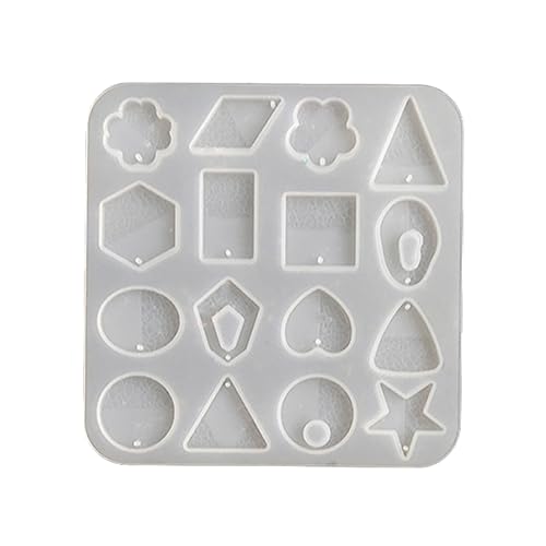 Silikonformen für Schmuck, Anhänger, Plattenepithelmuster, Stern, Herz, Harz, Formen mit Loch, Anhänger, Ohrringe Silikonformen für Schmuck, Anhänger, Plattenepithelmuster, Stern, Herz, Harz, Formen mit Loch, Anhänger, Ohrringe von Piceioep