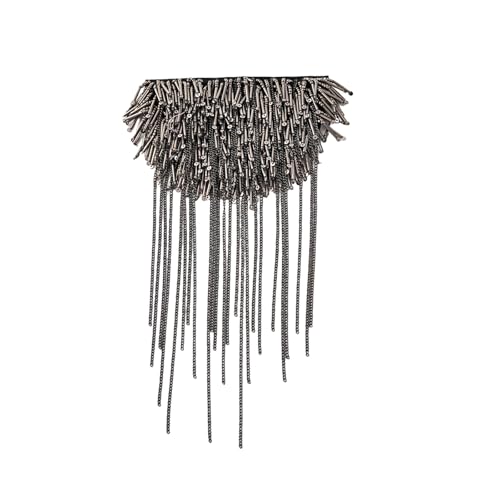 Stilvolle Schulterklappen mit Perlen, Quasten, langlebig, Punk, Schulterklappe, für Persönlichkeit, Mode-Stile von Piceioep
