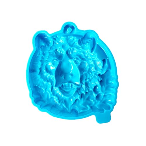 Tierkopf-Schlüsselanhänger-Form, Cartoon-Bärköpfe, Anhänger, Ornament, Epoxidharz, Guss für einzigartige Tierkopf-Schlüsselanhänger-Form, Cartoon-Bärköpfe, Anhänger, Ornament, Epoxidharz, Guss für einzigartige von Piceioep