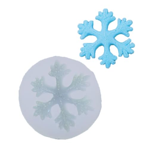 Weihnachtsbackform Schneeflockenform Form Silikonhandwerk Für Handgefertigte Dessert Kerze Und Zuckerhandwerk Nicht Stall Schneeflockenkuchen Dekoration Schimmel von Piceioep