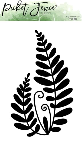 Picket Fence Studios Happy Fern Stanzform, PFSD-406, dekorative Schicht-Bastelschablone Picket Fence Studios Happy Fern Stanzform, PFSD-406, dekorative Schicht-Bastelschablone von Picket Fence Studios