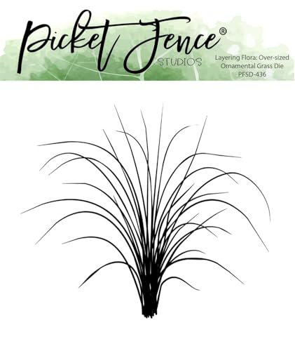 Picket Fence Studios Layering Flora, Ornamentgras-Stanzform, PFSD-436, übergroß Picket Fence Studios Layering Flora, Ornamentgras-Stanzform, PFSD-436, übergroß von Picket Fence Studios