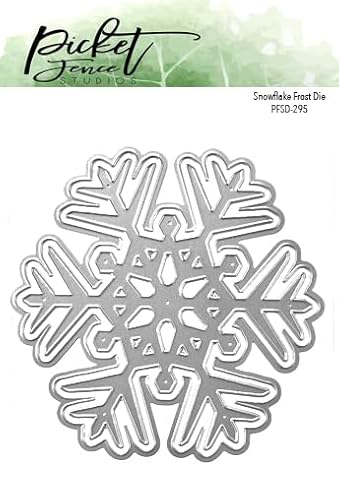 Picket Fence Studios Metall-Stanzschablone, Schneeflocken-Motiv, Winter-Bastel-Stanzform Picket Fence Studios Metall-Stanzschablone, Schneeflocken-Motiv, Winter-Bastel-Stanzform von Picket Fence Studios