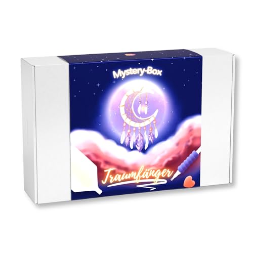 Picmondoo Diamond Painting Mystery Box - Überraschungskiste mit verschiedenen Diamond Painting Artikeln Mit quadratischen Harzsteinen, AB-Steinen, Strassfarben & Metallicfarben (Blumen) von Picmondoo