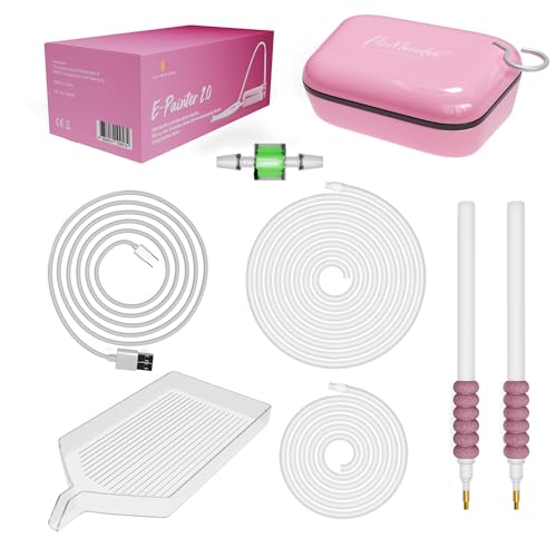 Picmondoo - E-Painter für Diamond Painting - PINK - kabelloser Painting Stift mit Vakuum-Pumpe - Diamond Zubehör zum setzen von AB-Steinen ohne Wachs Picmondoo - E-Painter für Diamond Painting - PINK - kabelloser Painting Stift mit Vakuum-Pumpe - Diamond Zubehör zum setzen von AB-Steinen ohne Wachs von Picmondoo
