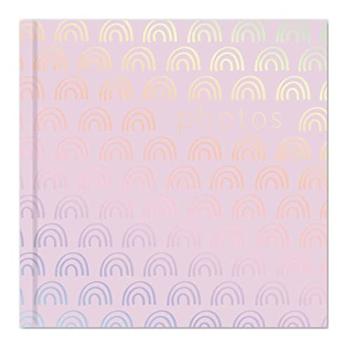 7595 Fotoalbum, Regenbogen-Design, für 200 Einsteckfotos, 10,2 x 15,2 cm, mehrfarbig von Picture This