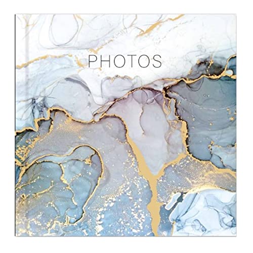 Fotoalbum für 200 Einsteckfotos à 15,2 x 10,2 cm, Grau / goldfarben von Picture This