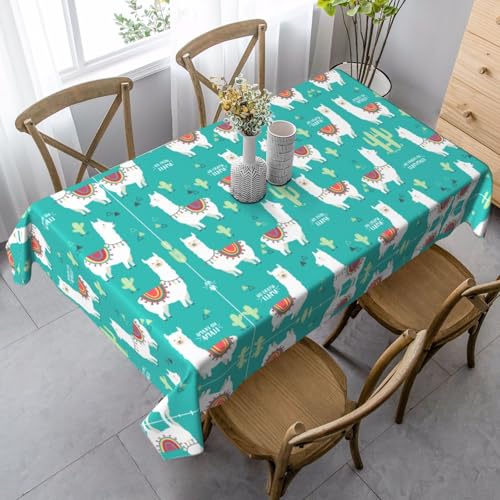 Pidgazdfgv Indische Alpaka-Küchentischdecke, eng anliegend, waschbar, knitterfrei, dehnbar, rechteckig, Terrasse Pidgazdfgv Indische Alpaka-Küchentischdecke, eng anliegend, waschbar, knitterfrei, dehnbar, rechteckig, Terrasse von Pidgazdfgv