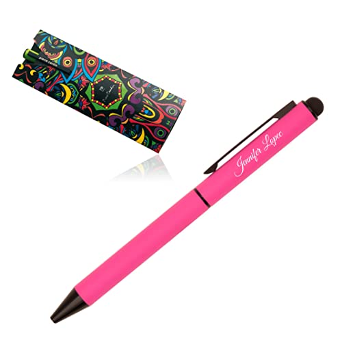 Pierre Cardin® CELEBRATION Kugelschreiber mit Gravur | Premium Stift Box | blaue Mine | edel | personalisiertes Geschenk | Namen | graviert | Jahrestag | Geburtstag (pink) von Pierre Cardin