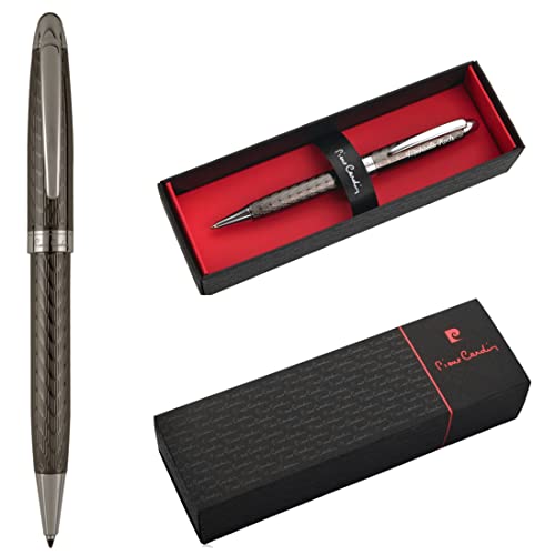 Pierre Cardin® OLIVIER Kugelschreiber mit Gravur | Premium Stift Etui | blaue Mine | edel | personalisiertes Geschenk | Namen | graviert | Jahrestag | Geburtstag von Pierre Cardin