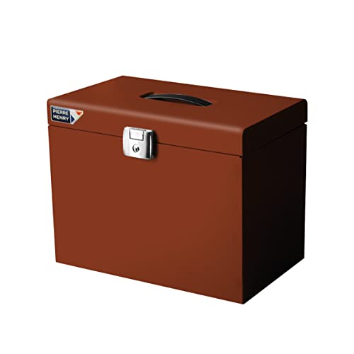 Pierre Henry Terrakotta Metall-Haushaltsordner mit Schloss - Modern Office - P22 x 36 x 28 cm Pierre Henry Terrakotta Metall-Haushaltsordner mit Schloss - Modern Office - P22 x 36 x 28 cm von Pierre Henry