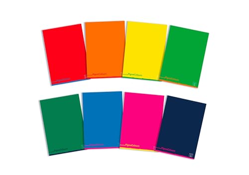 Pigna 02308751R Pack. 10 St HEFTE A4 COLOURS 42SH von Pigna