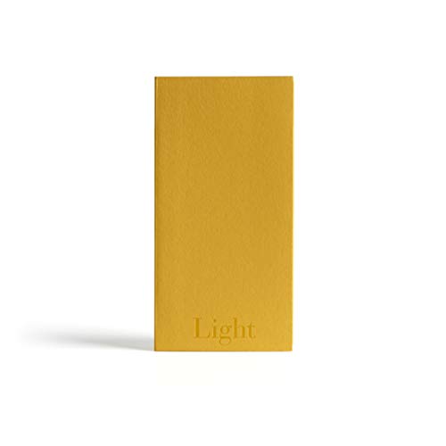 PdiPigna Notizbuch mit weißen Seiten, italienisches Licht, BI, Ockerfarben von Pigna