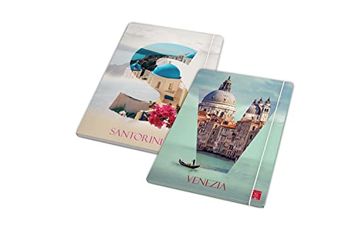 Pigna, Mappe mit Gummiband DREAM CITIES, Buchrücken 1,2, Format 26x35,5 cm, Packung mit 6 Stück Pigna, Mappe mit Gummiband DREAM CITIES, Buchrücken 1,2, Format 26x35,5 cm, Packung mit 6 Stück von Pigna