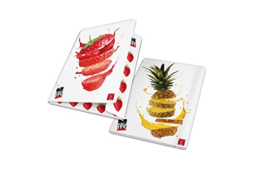 Pigna, Mappe mit Gummiband FRÜCHTE, Rücken 1,2, Format 26x35,5 cm, Packung mit 6 Pigna, Mappe mit Gummiband FRÜCHTE, Rücken 1,2, Format 26x35,5 cm, Packung mit 6 von Pigna