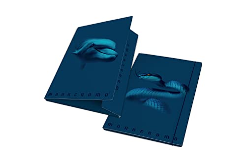 Pigna, Mappe mit Gummiband MONOCROMO BLAU, Rücken 1,2, Format 26x35,5 cm, Packung mit 6 Pigna, Mappe mit Gummiband MONOCROMO BLAU, Rücken 1,2, Format 26x35,5 cm, Packung mit 6 von Pigna