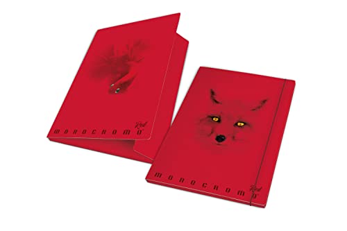 Pigna, Mappe mit Gummiband MONOCROMO ROT, Rücken 1,2, Format 26x35,5 cm, Packung mit 6 Pigna, Mappe mit Gummiband MONOCROMO ROT, Rücken 1,2, Format 26x35,5 cm, Packung mit 6 von Pigna