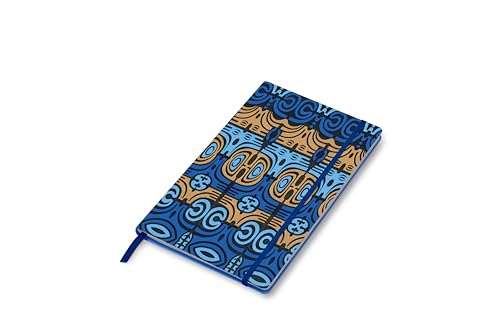 PdiPigna Notebook Reverberation 60s, 13 x 21 cm, 144 Seiten, mit farbigem Lesezeichen, recyceltes Papier, 80 g/m² FSC,Innenseite PU, gepunktet PdiPigna Notebook Reverberation 60s, 13 x 21 cm, 144 Seiten, mit farbigem Lesezeichen, recyceltes Papier, 80 g/m² FSC,Innenseite PU, gepunktet von PdiPigna