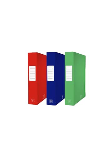 Pigna, Box mit 3 LUX-Dokumentenmappen mit Gummiband, Projektmappe D7 Pigna, Box mit 3 LUX-Dokumentenmappen mit Gummiband, Projektmappe D7 von Pigna