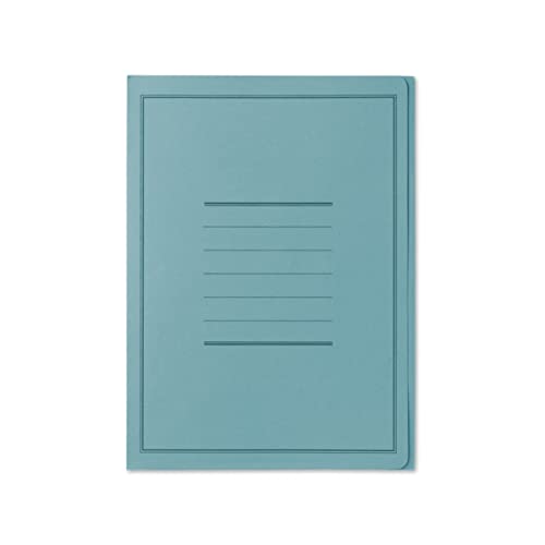 Pigna 0221801AZ, Packung mit 50 Stück, Ordner mit 3 Lembi bedruckt, Farbe hellblau von Pigna