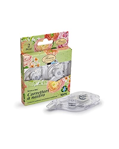 Pigna, 2er Pack Bandkorrektoren, weißer Korrektor, NATURE FLOWERS Pigna, 2er Pack Bandkorrektoren, weißer Korrektor, NATURE FLOWERS von Pigna