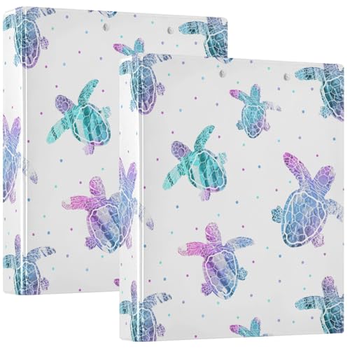 Pigsaly Runder Ringbuch, bunt, kleine Schildkröte, 3,8 cm, blaugrün, Meer, Marine, Schildkröte, Klemmbrett mit Taschen, passend für 200 Blatt, für Schule, Büro, Zuhause, Geschenke, 1 Packung Pigsaly Runder Ringbuch, bunt, kleine Schildkröte, 3,8 cm, blaugrün, Meer, Marine, Schildkröte, Klemmbrett mit Taschen, passend für 200 Blatt, für Schule, Büro, Zuhause, Geschenke, 1 Packung von Pigsaly