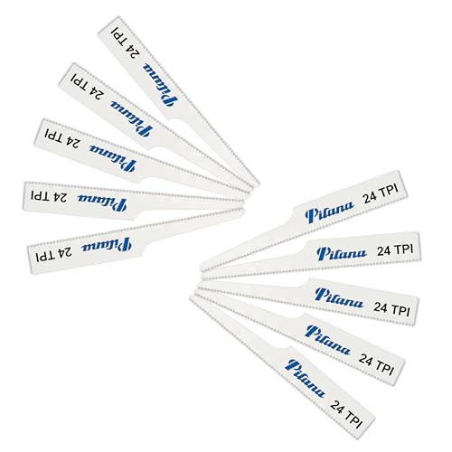 PILANA Bimetall Karosseriesägeblatt, 24 ZpZ, 96mm, 10er Set, Druckluft Sägeblätter, Air saw blade PILANA Bimetall Karosseriesägeblatt, 24 ZpZ, 96mm, 10er Set, Druckluft Sägeblätter, Air saw blade von Pilana