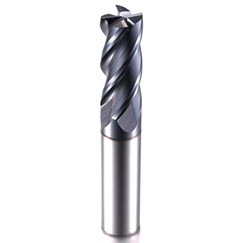Pilang Zxxin-Fräser, 4 Flute 4mm 5mm 6mm 8mm 12mm Legierung Carbide fräsen Wolfram Stahl fräser Ende fräser, Langlebiges Zubehör (Cutting Edge Diameter : 6.0x6Dx50L) von Pilang