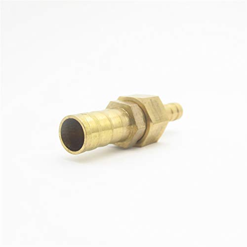 Pilang Zxxin-Rohrverbindungsstücke 8mm x 12mm Schlauchkupplung Messing Barbed Rohrfitting Reducer Union Kupplung Kupplung Stecker-Adapter for Brennstoff Gas Wasser Gute Qualität von Pilang