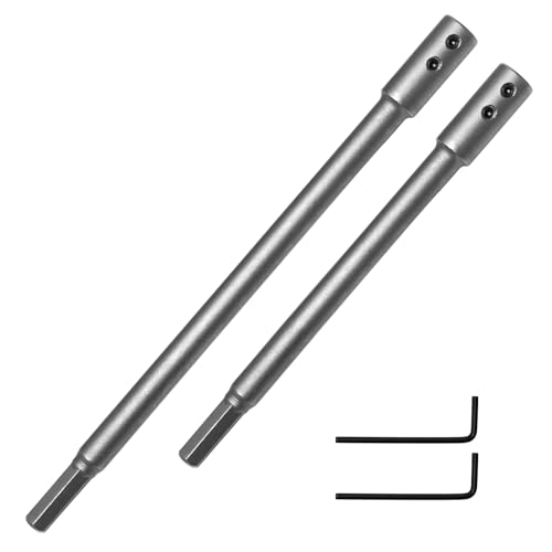 Pilikoll 2 Stück 7Inch & 10Inch Extra Lang Verlängerung für Forstnerbohrer mit 3/8"-schaft Verlängerung für Flachfräsbohrer Bohrer Verlängerung für besonders tiefe Lochfräsungen und Durchbrüche Pilikoll 2 Stück 7Inch & 10Inch Extra Lang Verlängerung für Forstnerbohrer mit 3/8"-schaft Verlängerung für Flachfräsbohrer Bohrer Verlängerung für besonders tiefe Lochfräsungen und Durchbrüche von Pilikoll